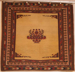 Persian Dasht-e-moghan Hand-knotted Suzani Wool on Wool (ID 234)