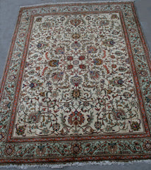 Persian Tabriz Hand-knotted Rug Wool on Cotton (ID 261)