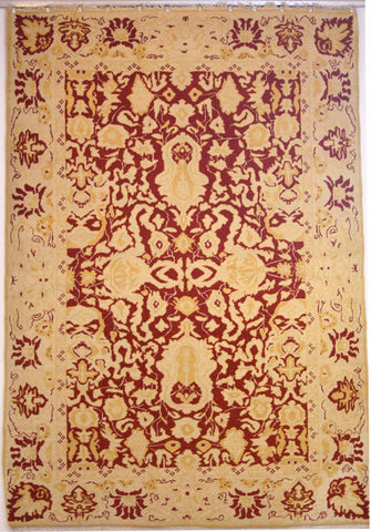 Persian Tabriz Hand-knotted Rug Wool on Cotton (ID 298)