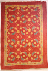 Persian Tabriz Hand-knotted Rug Wool on Cotton (ID 302)
