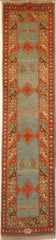 Persian Tabriz Hand-knotted Runner Wool on Cotton (ID 47)